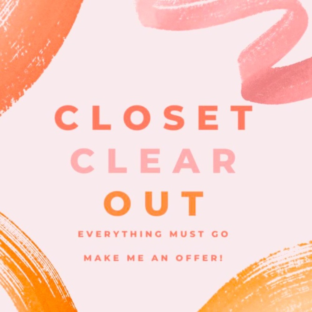 Closet Clear Out Make an Offer